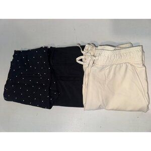 A New Day Womens Pants LOT of 3 XS Black/White BizCasual Classic Capsule Neutral